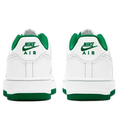 Nike (gs)  Air Force 1 '07 Low 'contrast Stitch - White Pine Green' In Multi