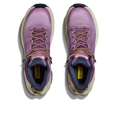 Hoka Trail Code Gore-tex® Hiking Boot In Purple