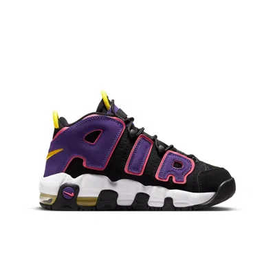 Nike (gs)  Air More Uptempo 'court Purple' In Black