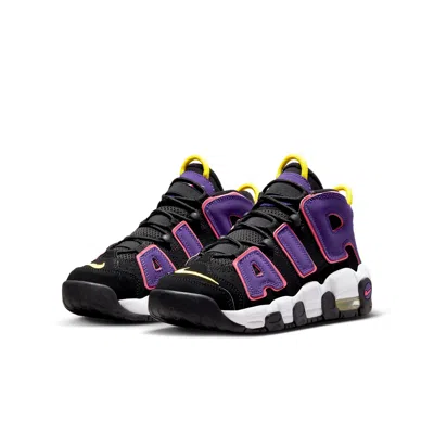 Nike (gs)  Air More Uptempo 'court Purple' In Black