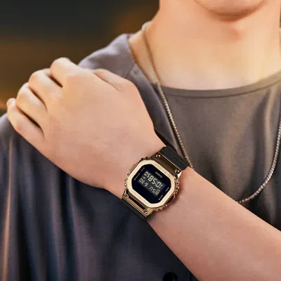 Casio G-shock Square 'black Gold'