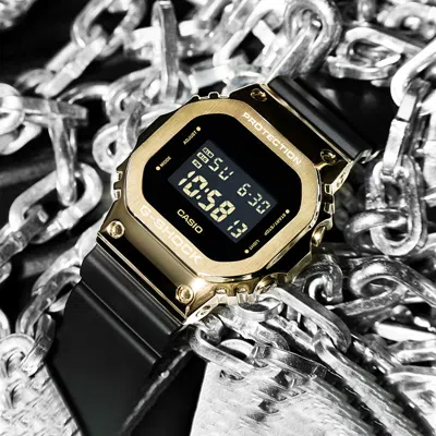 Casio G-shock Square 'black Gold'