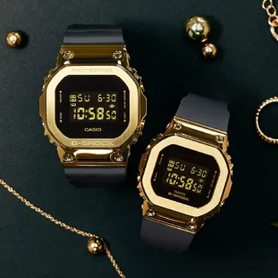 Casio G-shock Square 'black Gold'