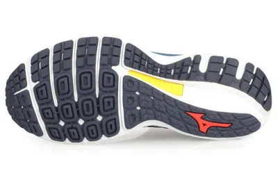 Mizuno Wave Sky 4 Running Shoes Grey/blue In Multi