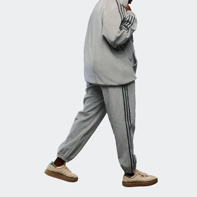 Adidas Originals X Ivy Park Crossover Side Stripe Loose Pullover Gray