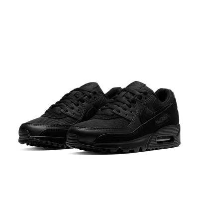Nike Women's Air Max 90 Casual Sneakers From Finish Line In Black