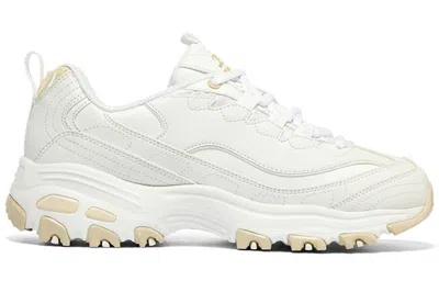 Skechers (wmns)  D'lites 1.0 'white Yellow'