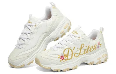 Skechers (wmns)  D'lites 1.0 'white Yellow'