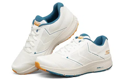 Skechers Go Consistent Low-top White/blue/orange In Neutral