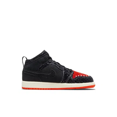 Air Jordan (ps)  1 Mid Se 'siempre Familia' In Black