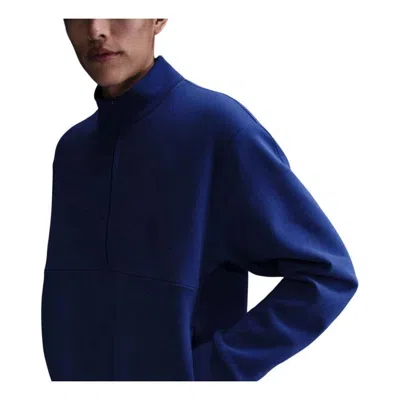 Nike Men's 24.7 Impossiblysoft Dri-fit 1/2-zip Top In Blue