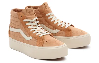 Vans Joe Freshgoods X Sk8-hi Reissue Platform Lx 'camel' In Multi