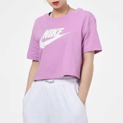 Nike (wmns)  Sportswear Essential Round-neck Purple