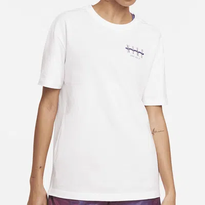 Nike (wmns)  Nsw Tee Boy Vintage Sports Fitness Training Breathable Short Sleeve White T-shirt