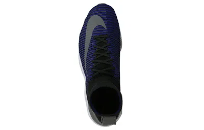 Nike Zoom Mercurial 11 Flyknit 'black Deep Royal Blue'