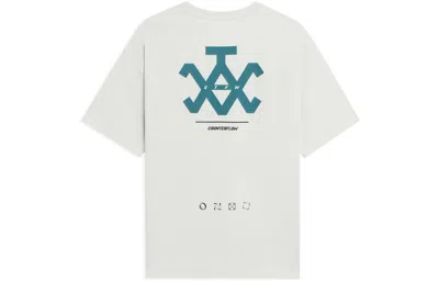 Li-ning Counterflow Graphic T-shirt 'white Teal'