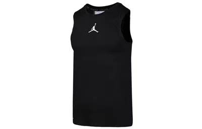 Air Jordan Air Logo Printing Breathable Basketball Vest Black