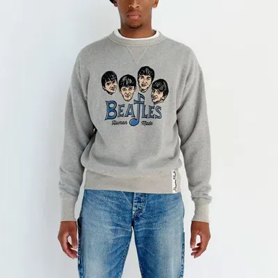 Human Made Beatles Tsuriami Sweatshirt In Gray