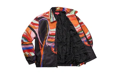 Supreme Ss19 Reaper Work Jacket Painting Cargo Unisex