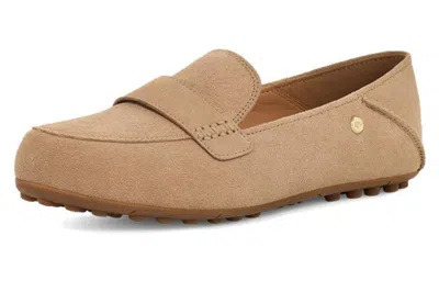 Ugg (wmns)  Classic Comfort Flat Shoes 'solid Color' In Neutral