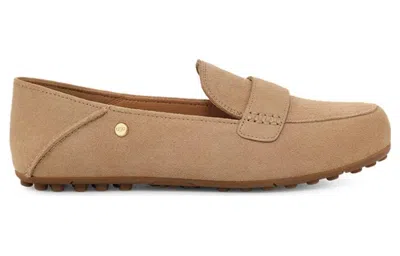 Ugg (wmns)  Classic Comfort Flat Shoes 'solid Color' In Neutral