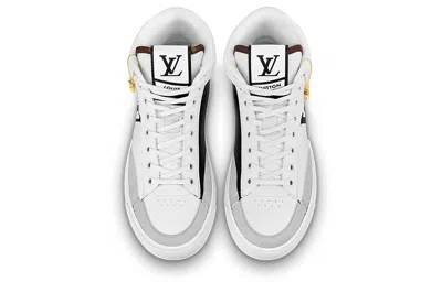 Pre-owned Louis Vuitton (wmns)  Lv Charlie Ankle Sneakers 'white'