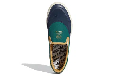 Adidas Originals Adidas Nizza Rf Slip-on 'collegiate Green Collegiate Navy'
