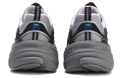 Fila (wmns)  Mars 1s Breathable Retro Sneakers 'grey Black' In Gray