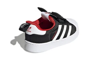 Adidas Originals (td) Adidas Disney X Superstar 360 'mickey Mouse' In Black