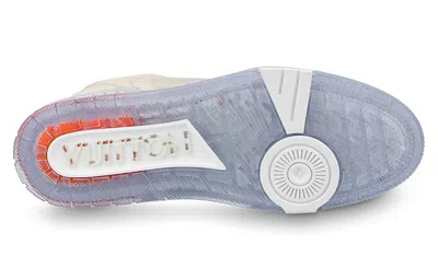 Pre-owned Louis Vuitton Lv Trainers 'transparent' In White