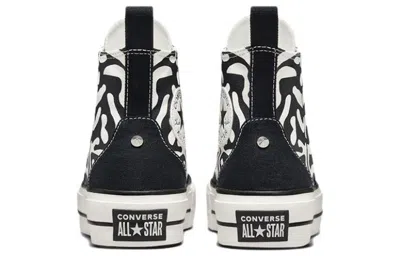Converse (wmns)  Chuck Taylor All Star Lift Platform High 'animal Mix' In Black