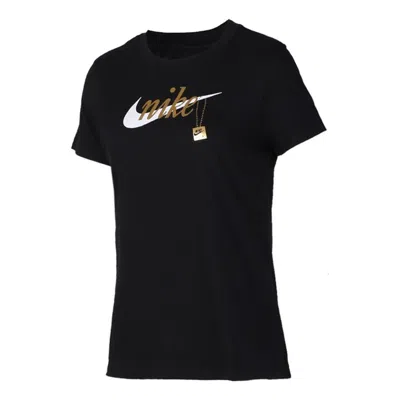 Nike (wmns)  Sportswear Round Neck Short Sleeve Black
