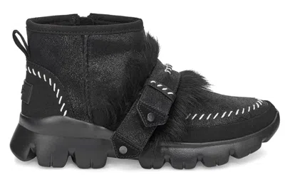 Ugg (wmns)  Fluff Punk Ankle Boot 'black'