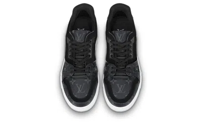 Pre-owned Louis Vuitton Trainer Sneaker 'dark Grey Monogram' In Multi