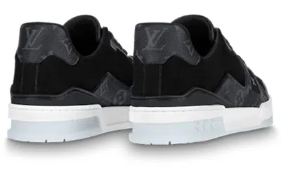 Pre-owned Louis Vuitton Trainer Sneaker 'dark Grey Monogram' In Multi