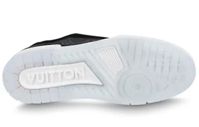 Pre-owned Louis Vuitton Trainer Sneaker 'dark Grey Monogram' In Multi