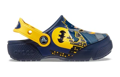 Crocs (ps)  Funlab Clogs 'batman' In Blue