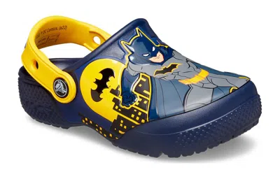 Crocs (ps)  Funlab Clogs 'batman' In Blue