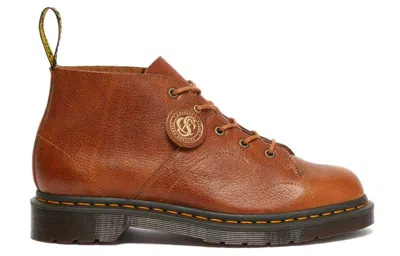 Dr. Martens' Dr. Martens Unisex Church Buckingham Martin Boots Brown