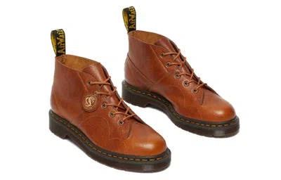 Dr. Martens' Dr. Martens Unisex Church Buckingham Martin Boots Brown