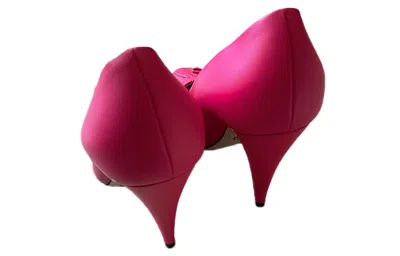 Gucci (wmns)  Nappa Bow High Heel Pumps 'bright Fucsia'