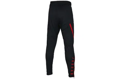 Air Jordan Men's  23 Alpha Dri-fit Training Slim Fit Sports Pants/trousers/joggers Black Red