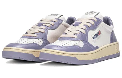 Autry Medalist Low Bicolor 'white Purple'