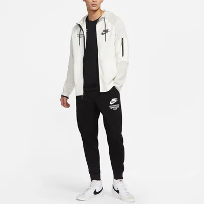 Nike Men's  Logo Alphabet Printing Knit Bundle Feet Sports Pants/trousers/joggers Autumn Black