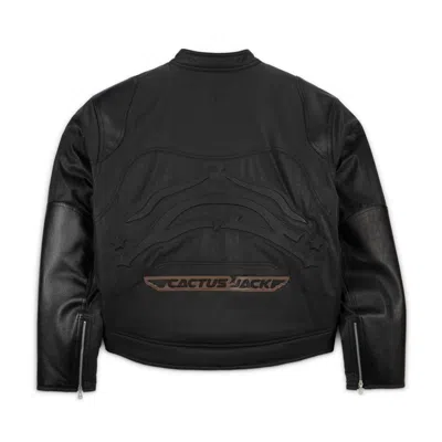 Air Jordan X Travis Scott Waxed Jacket 'black'