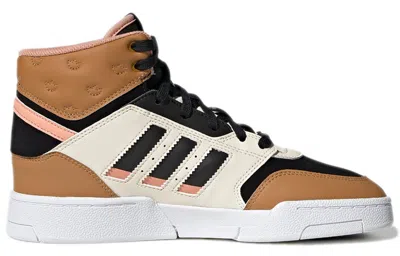 Adidas Originals (wmns) Adidas Drop Step Xl 'wonder White' In Brown