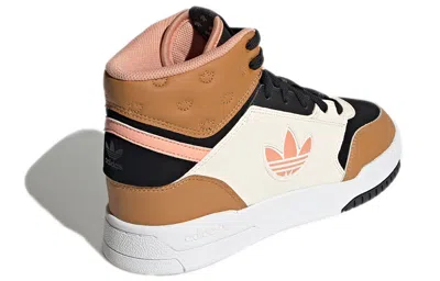 Adidas Originals (wmns) Adidas Drop Step Xl 'wonder White' In Brown