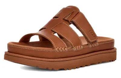 Ugg (wmns)  Goldenstar Platform Slide 'tan'