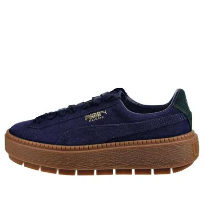 Puma (wmns)  Suede Platform 'purple' In Blue