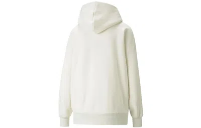 Puma (wmns)  Logo Wellness Club Crew Hoodie 'white'
